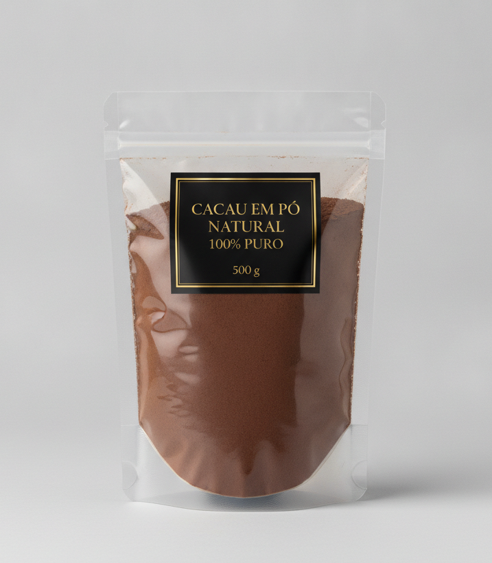 Cacau em Pó Natural 100% Puro